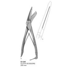 Bandage-, Cloth-, and Plaster Scissors