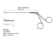 Micro Scissors (Spring Type )with Flat Handles