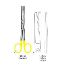 Scissors with Tungsten Carbide Inserts