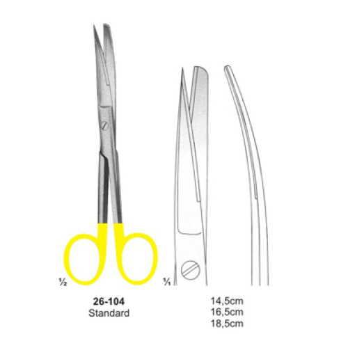 Scissors with Tungsten Carbide Inserts