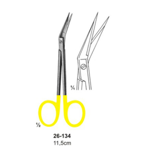 Scissors with Tungsten Carbide Inserts