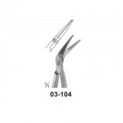 Micro Scissors (Spring Type )with Flat Handles